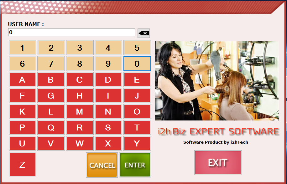 Salon /  parlor software 