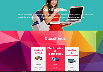 infoclone.net website desing 